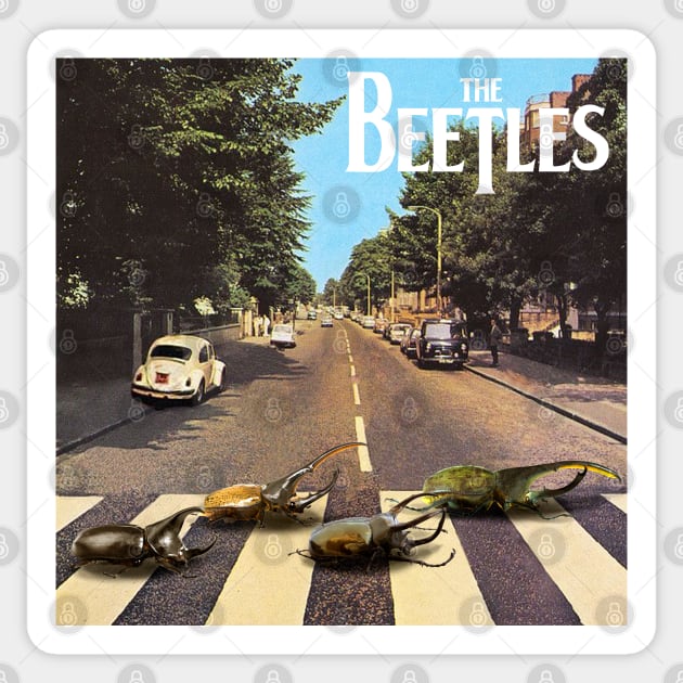 The Beetles Sticker by ArtBot